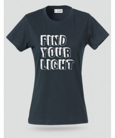 Find Your Light T-shirt Basic Donna
