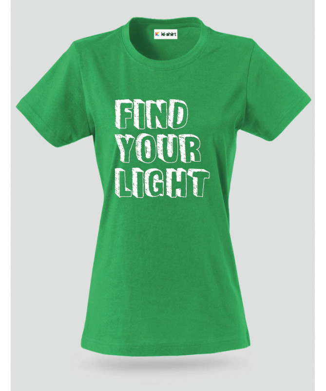 Find Your Light T-shirt Basic Donna