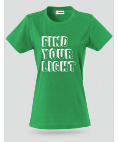 Find Your Light T-shirt Basic Donna