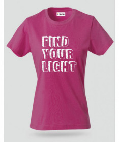 Find Your Light T-shirt Basic Donna