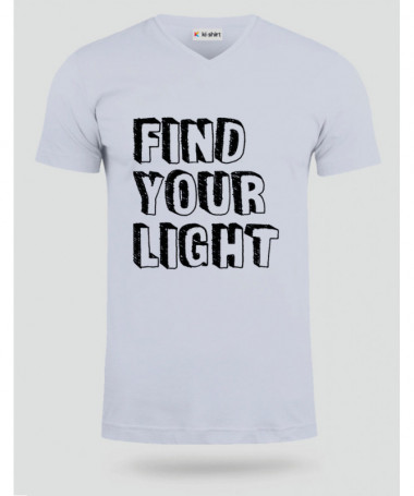 Find Your Light T-shirt Scollo V