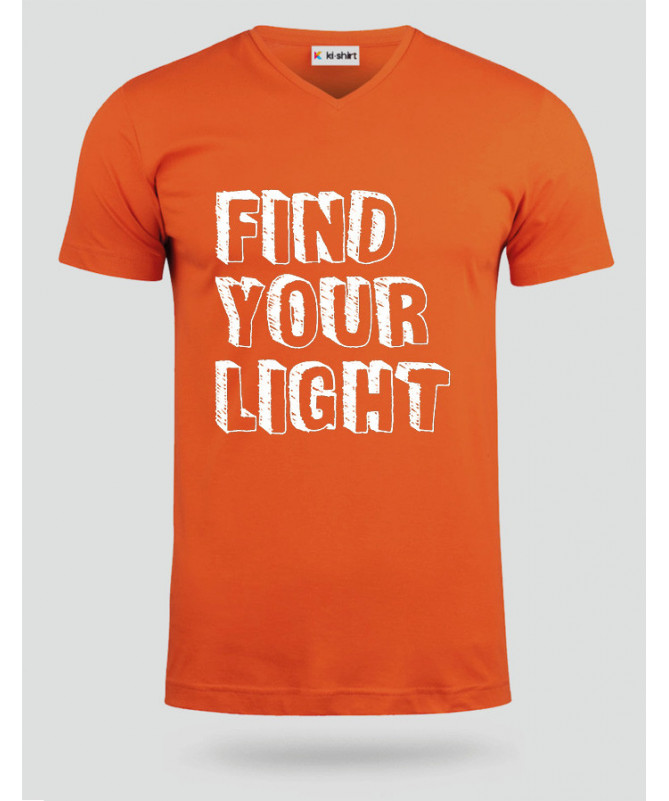 Find Your Light T-shirt Scollo V