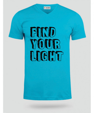Find Your Light T-shirt Scollo V