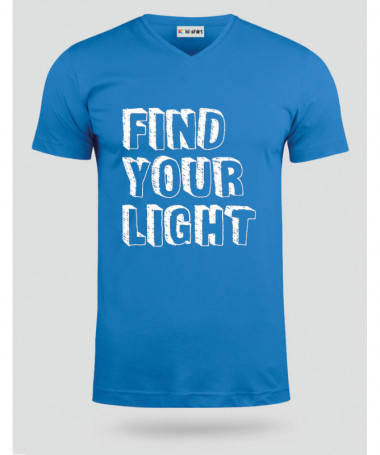 Find Your Light T-shirt Scollo V