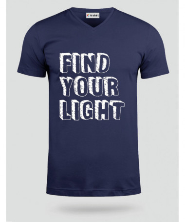 Find Your Light T-shirt Scollo V