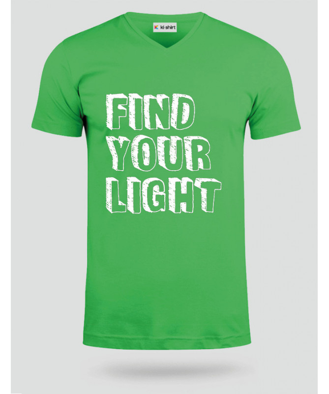 Find Your Light T-shirt Scollo V