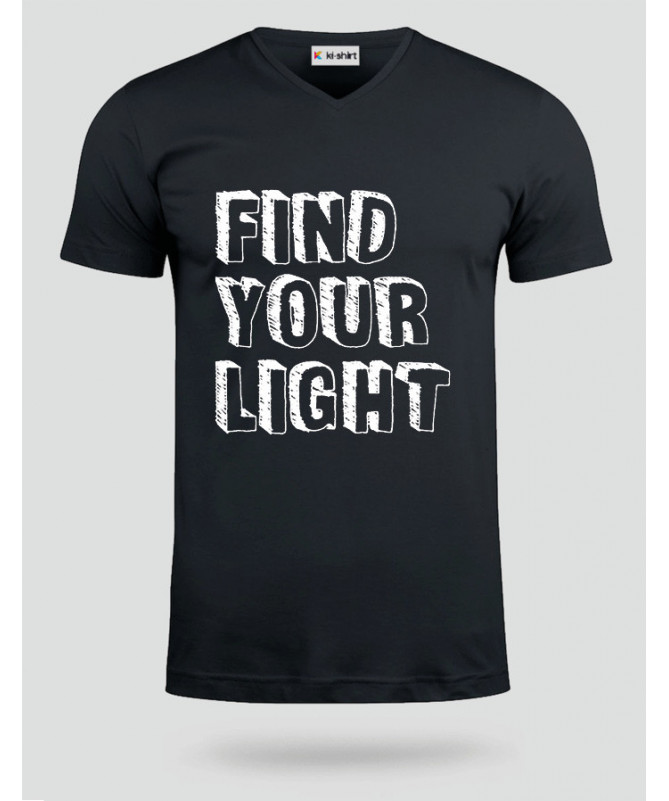 Find Your Light T-shirt Scollo V