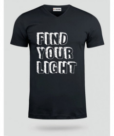 Find Your Light T-shirt Scollo V