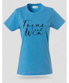 Focus And Win T-shirt Basic Donna