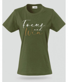 Focus And Win T-shirt Basic Donna