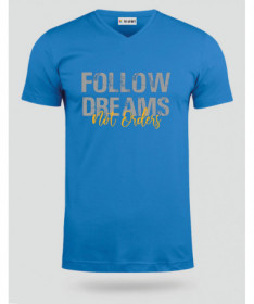 Follow Dreams not Orders T-shirt Scollo V