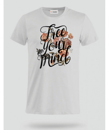 Free Your mind T-shirt Basic Uomo