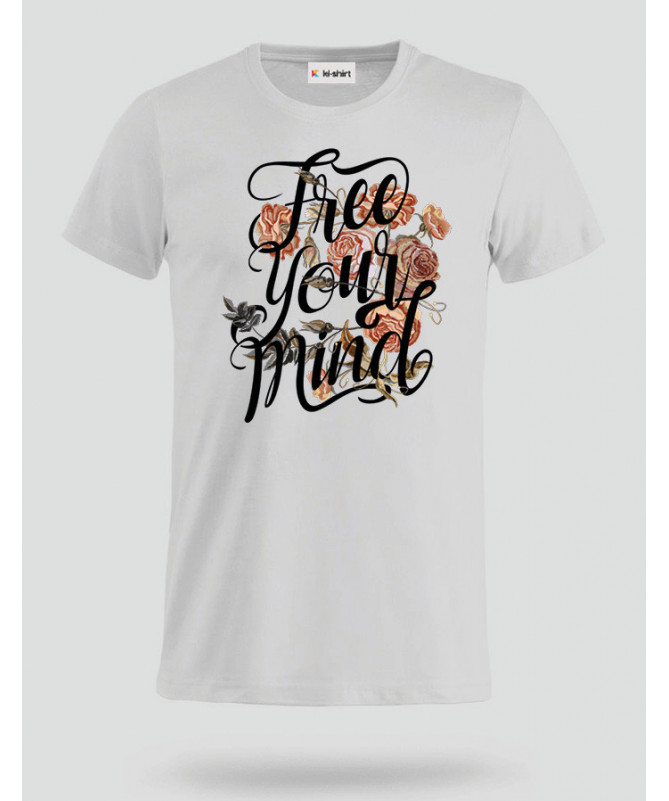 Free Your mind T-shirt Basic Uomo
