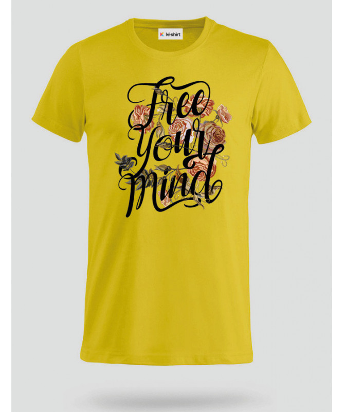 Free Your mind T-shirt Basic Uomo