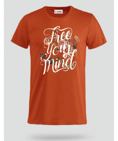 Free Your mind T-shirt Basic Uomo