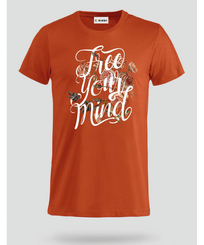 Free Your mind T-shirt Basic Uomo