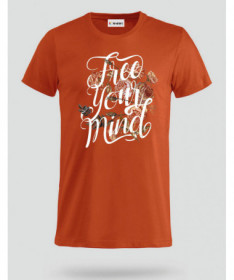 Free Your mind T-shirt Basic Uomo