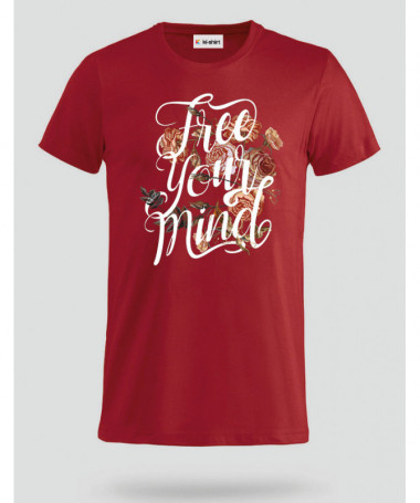 Free Your mind T-shirt Basic Uomo
