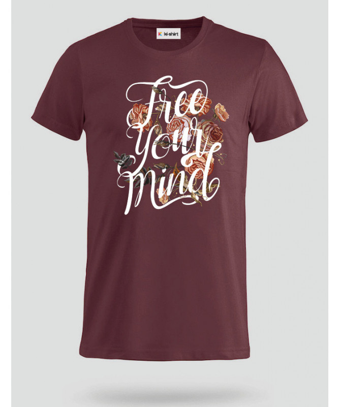 Free Your mind T-shirt Basic Uomo