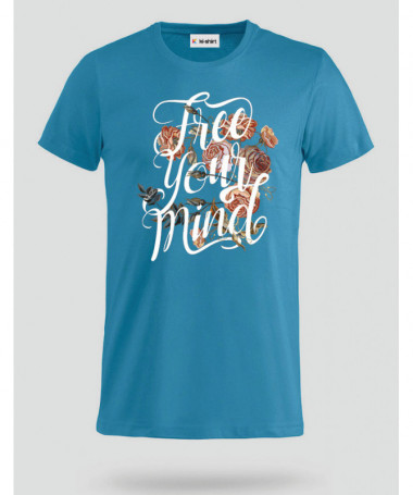 Free Your mind T-shirt Basic Uomo