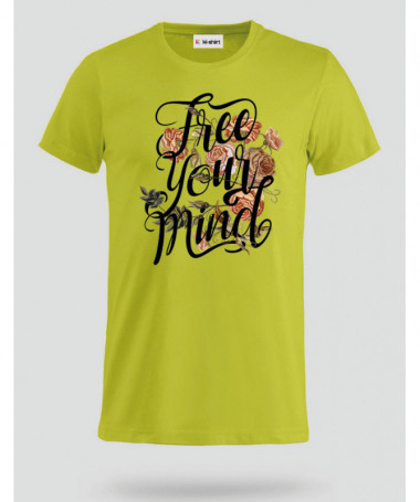 Free Your mind T-shirt Basic Uomo