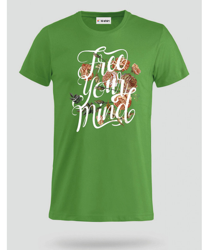 Free Your mind T-shirt Basic Uomo