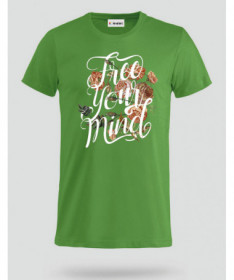 Free Your mind T-shirt Basic Uomo