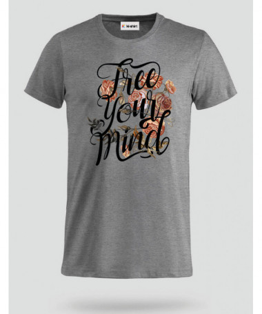 Free Your mind T-shirt Basic Uomo