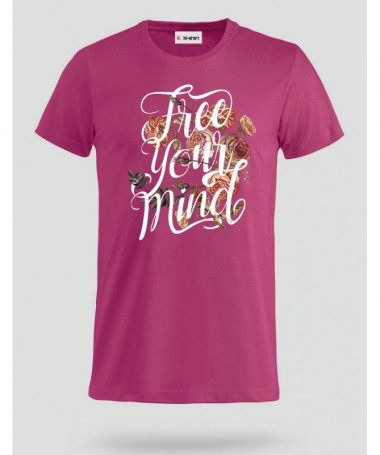 Free Your mind T-shirt Basic Uomo