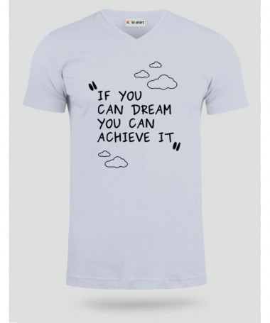 If you Can Dream T-shirt Scollo V