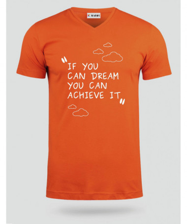 If you Can Dream T-shirt Scollo V