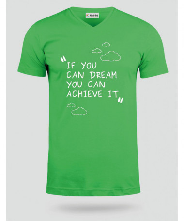 If you Can Dream T-shirt Scollo V