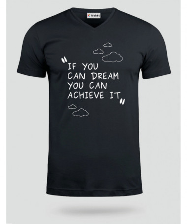 If you Can Dream T-shirt Scollo V