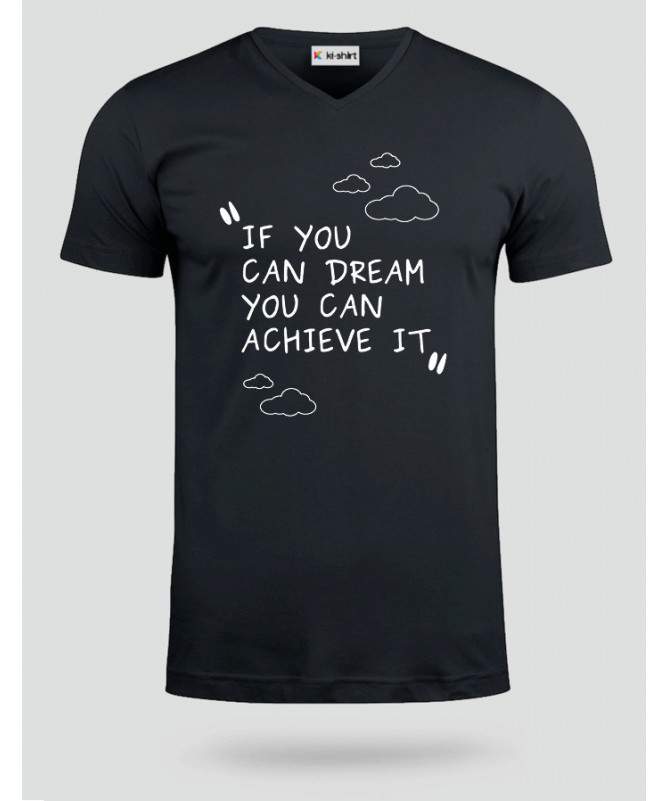 If you Can Dream T-shirt Scollo V