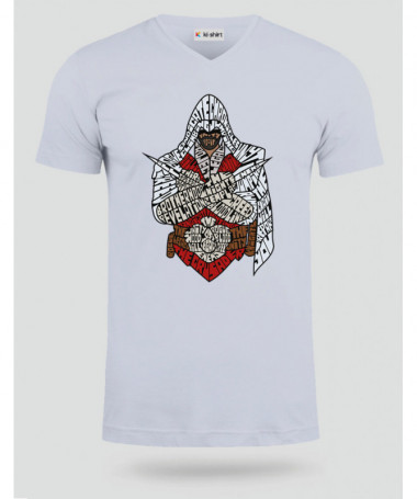 Assassins T-shirt Scollo V