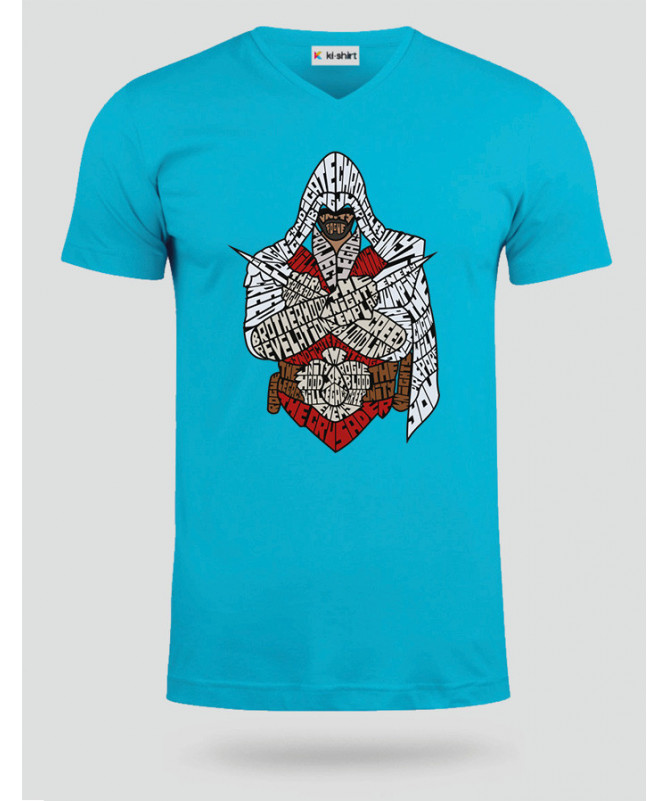 Assassins T-shirt Scollo V