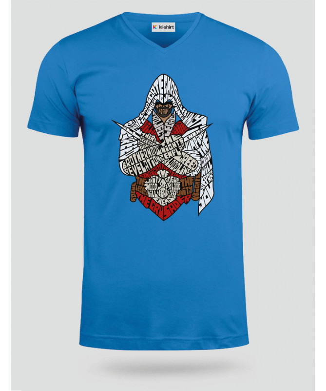 Assassins T-shirt Scollo V