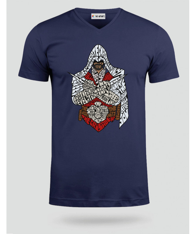 Assassins T-shirt Scollo V