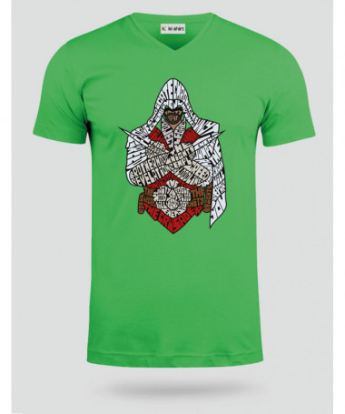 Assassins T-shirt Scollo V
