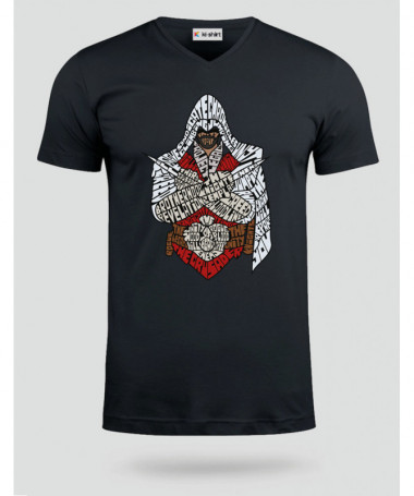 Assassins T-shirt Scollo V