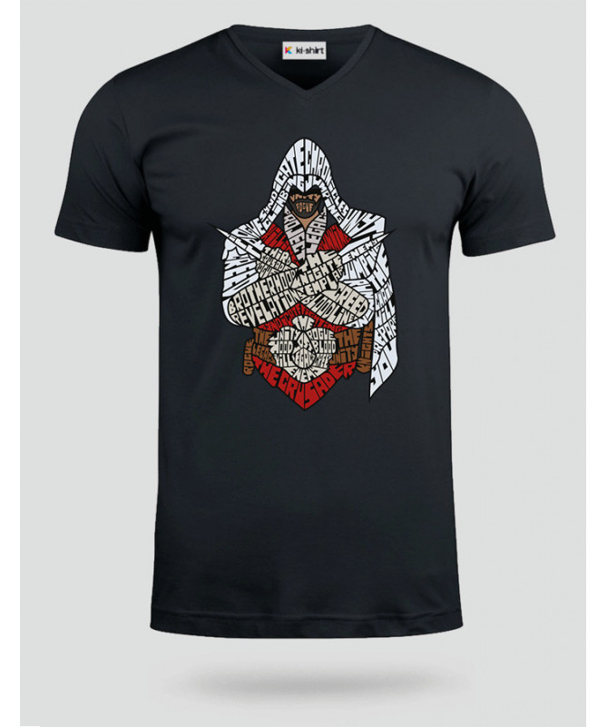Assassins T-shirt Scollo V