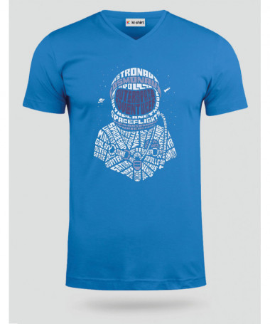 Astronaut T-shirt Scollo V