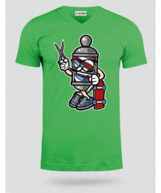 BarberSkater T-shirt Scollo V