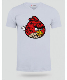 BirdWithAnger T-shirt Scollo V