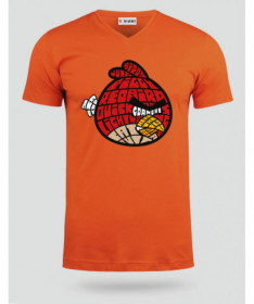 BirdWithAnger T-shirt Scollo V