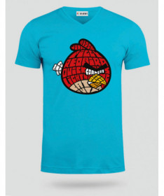 BirdWithAnger T-shirt Scollo V