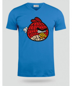 BirdWithAnger T-shirt Scollo V
