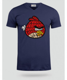 BirdWithAnger T-shirt Scollo V