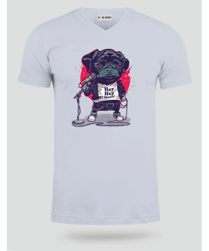 BlackDogMetal T-shirt Scollo V