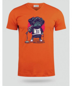 BlackDogMetal T-shirt Scollo V